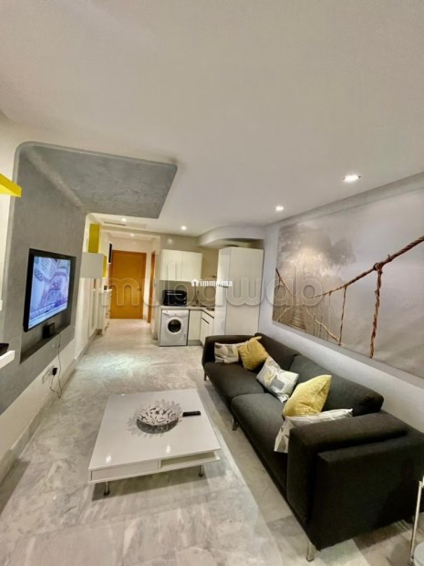 Location d'un appartement à Maârif.
Superficie 50 m².
Meublé - Location Immobilier - Casablanca - photo 1