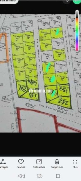 Terrain villa 630m Californie - Vente Immobilier - Casablanca - photo 1