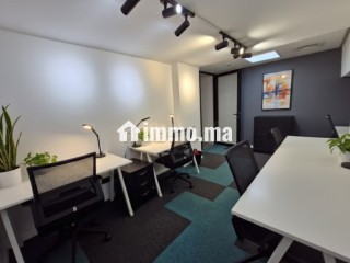 Location Bureau privatif 6 pers. À Racine - Bureau à louer - Casablanca