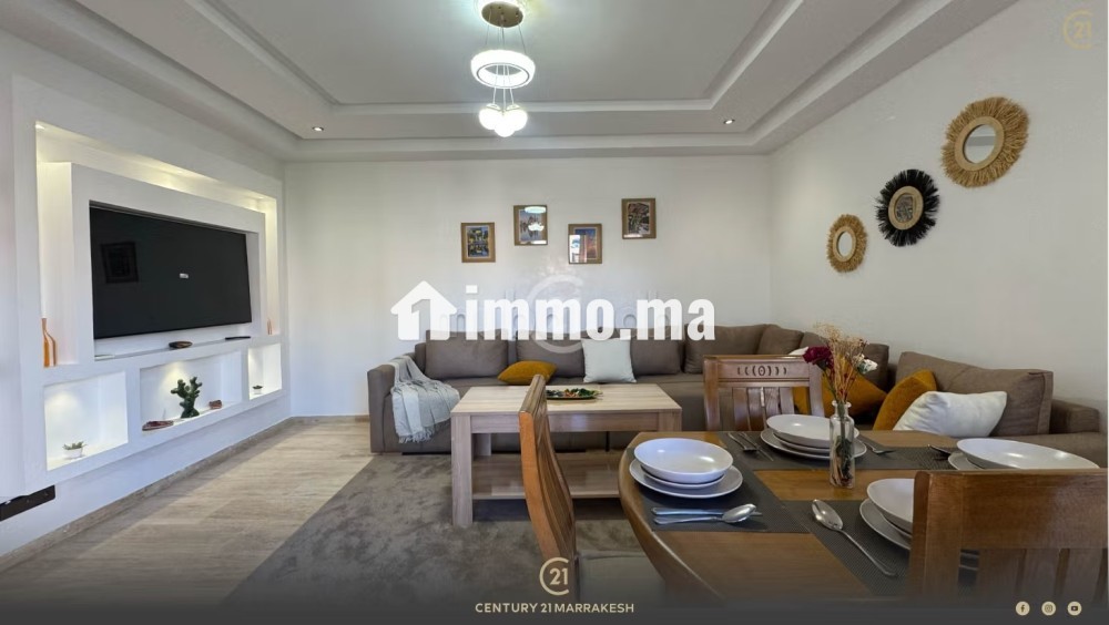 Appartement meublé 1 Ch Neuf avec Grande Terrasse – Piscine - Location Immobilier - Marrakech - photo 1