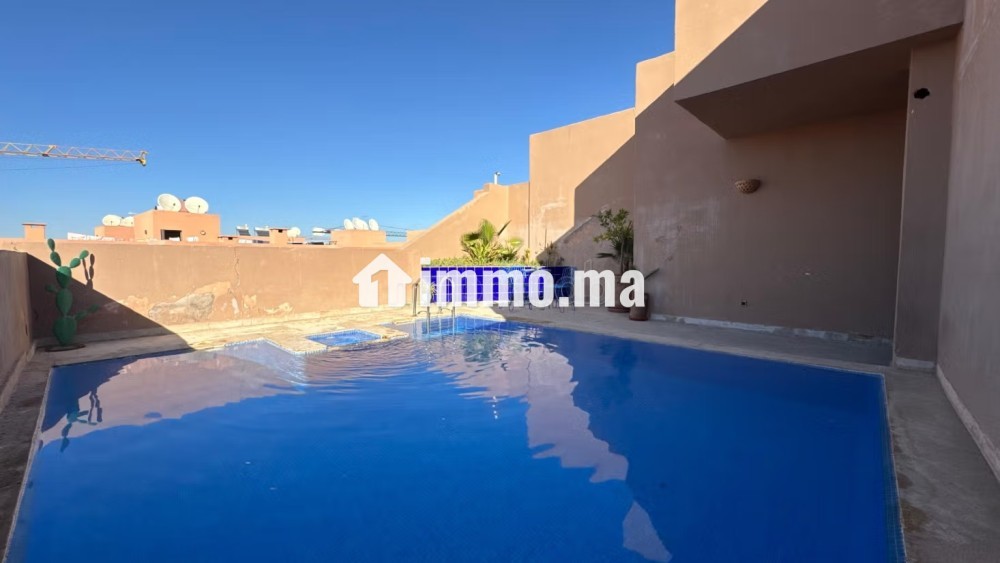 Appartement meublé 1 Ch Neuf avec Grande Terrasse – Piscine - Location Immobilier - Marrakech - photo 3