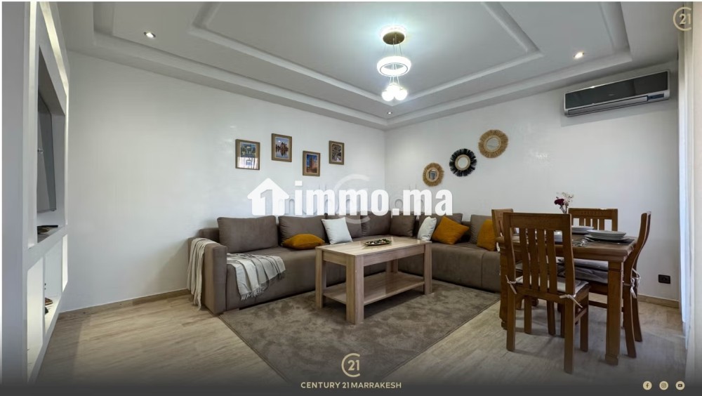 Appartement meublé 1 Ch Neuf avec Grande Terrasse – Piscine - Location Immobilier - Marrakech - photo 4