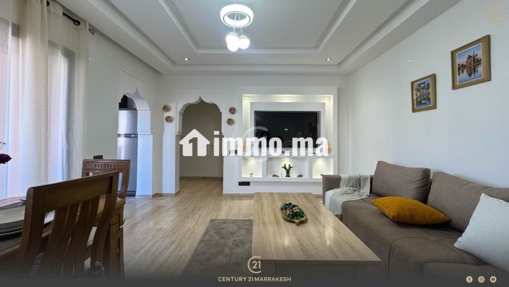 Appartement meublé 1 Ch Neuf avec Grande Terrasse – Piscine - Location Immobilier - Marrakech - photo 6