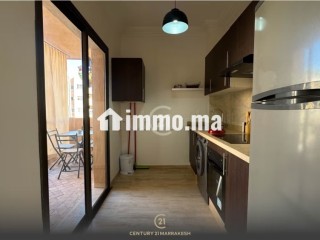 Appartement meublé 1 Ch Neuf avec Grande Terrasse – Piscine - Appartement à louer - Marrakech