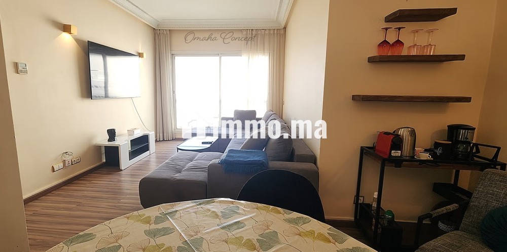 Appart meublé 2ChS 6èm étg garage balcons Gauthier - Location Immobilier - Casablanca - photo 1