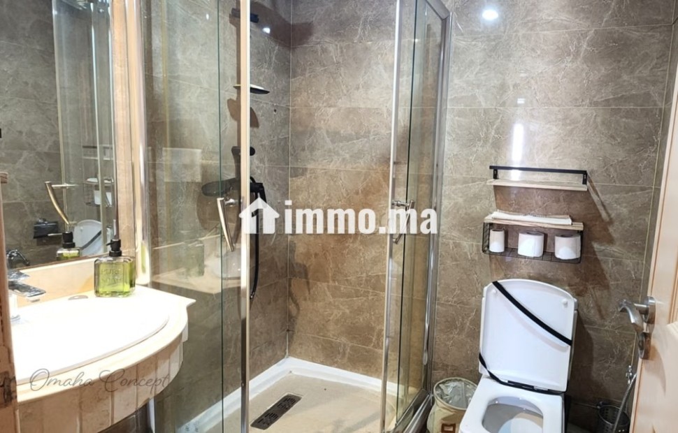 Appart meublé 2ChS 6èm étg garage balcons Gauthier - Location Immobilier - Casablanca - photo 7