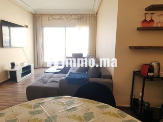 Appart meublé 2ChS 6èm étg garage balcons Gauthier - Appartement à louer - Casablanca