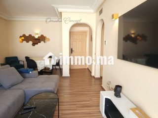 Appart meublé 2ChS 6èm étg garage balcons Gauthier - Appartement à louer - Casablanca