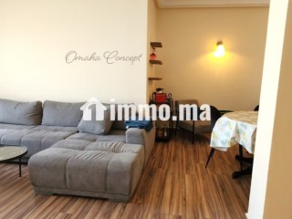 Appart meublé 2ChS 6èm étg garage balcons Gauthier - Appartement à louer - Casablanca