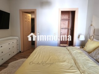 Appart meublé 2ChS 6èm étg garage balcons Gauthier - Appartement à louer - Casablanca