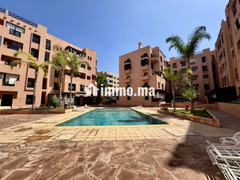 Appartement 2 chambres à louer meublé LOM25250 - Location Immobilier - Marrakech - photo 1