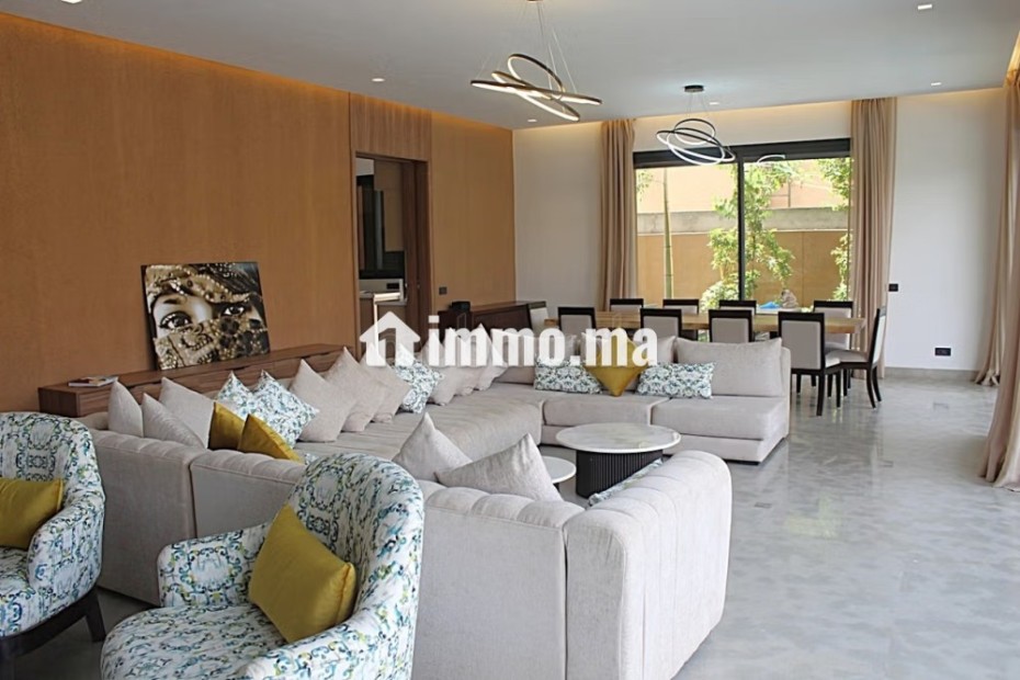 Magnifique villa dans le domaine du golf d'Amelkis - Location Immobilier - Marrakech - photo 7