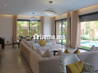 Magnifique villa dans le domaine du golf d'Amelkis - Villa à louer - Marrakech