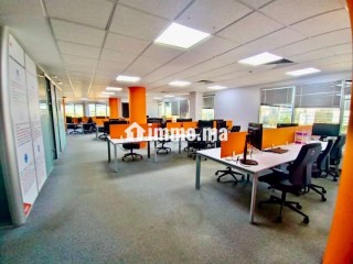 Grand plateau aménagé zenith sidi maarouf - Appartement à louer - Casablanca