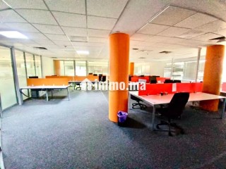 Grand plateau aménagé zenith sidi maarouf - Appartement à louer - Casablanca