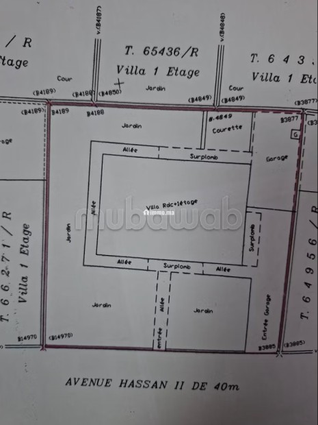 Grande villa sur terrain de 407 m² pour bureau - Vente Immobilier - Sale - photo 1
