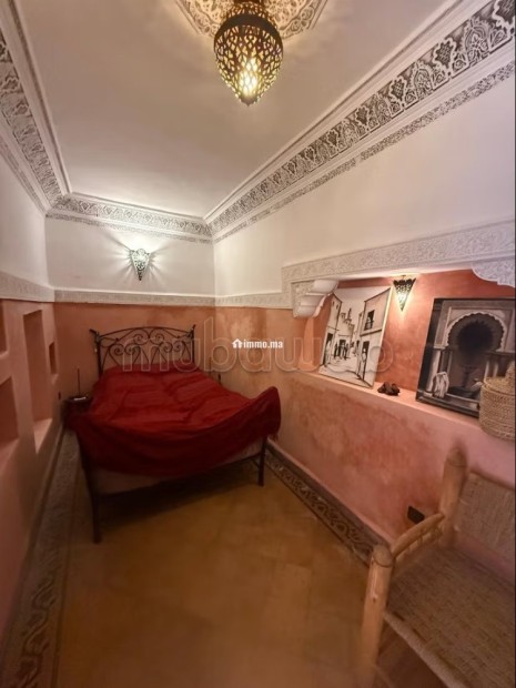 Somptueux riad à vendre à Moulay Lyazid. 4 belles chambres. Jardin et terrasse - Vente Immobilier - Marrakech - photo 2