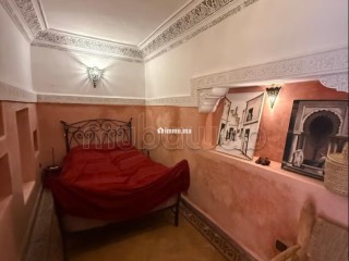 Somptueux riad à vendre à Moulay Lyazid. 4 belles chambres. Jardin et terrasse - Villa à vendre - Marrakech