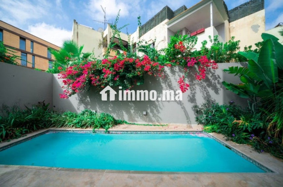 Beau duplex avec piscine Oasis 183m2 - Vente Immobilier - Casablanca - photo 1