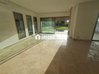 Villa à louer Front Du Golf Bouskoura Casablanca - Villa à louer - Bouskoura