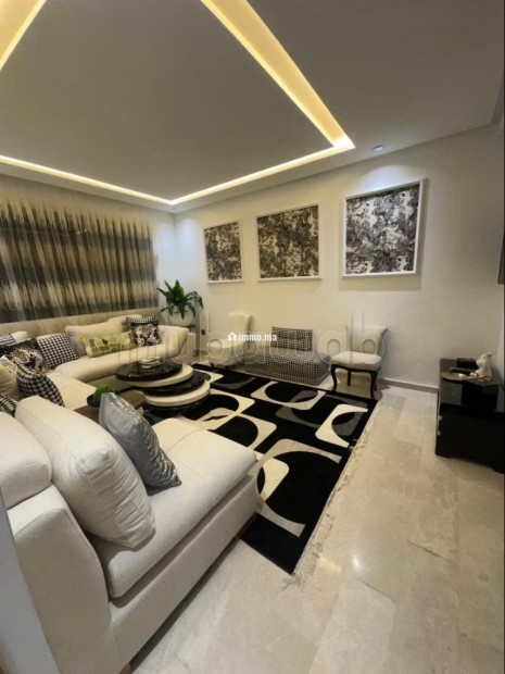 Très bel appartement en location à Ferme Bretonne Hay Arraha. 3 grandes pièces. Meublé - Location Immobilier - Casablanca - photo 2