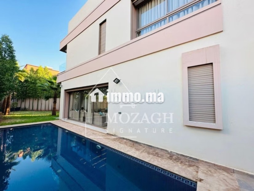 Superbe villa meublée avec piscine privée à Targa - Vente Immobilier - Marrakech - photo 5