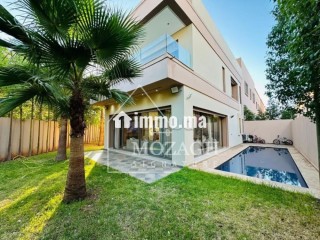 Superbe villa meublée avec piscine privée à Targa - Villa à vendre - Marrakech