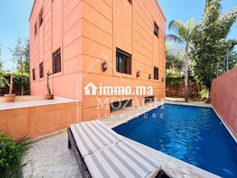 Belle villa 4 chambres avec piscine privée - Vente Immobilier - Marrakech - photo 1