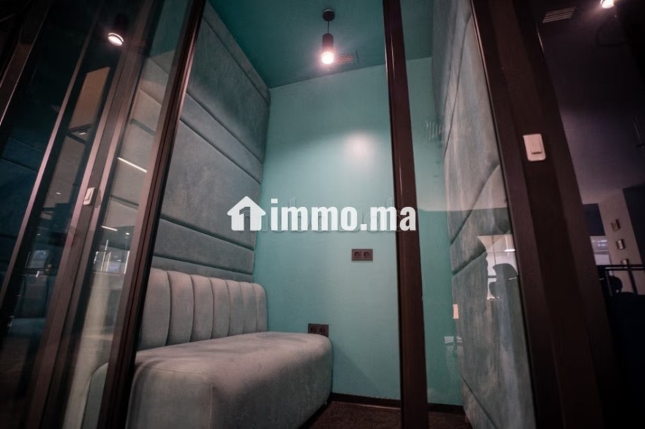 Bureau de Standing Haut de Gamme – 383 m² – Meublé & Entièrement Équipé – Sidi Maarouf - Location Immobilier - Casablanca - photo 8