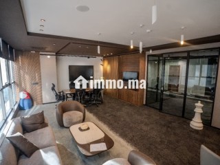 Bureau de Standing Haut de Gamme – 383 m² – Meublé & Entièrement Équipé – Sidi Maarouf - Bureau à louer - Casablanca