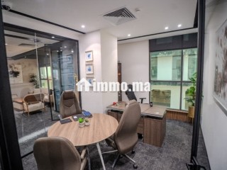Bureau de Standing Haut de Gamme – 383 m² – Meublé & Entièrement Équipé – Sidi Maarouf - Bureau à louer - Casablanca