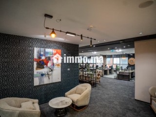 Bureau de Standing Haut de Gamme – 383 m² – Meublé & Entièrement Équipé – Sidi Maarouf - Bureau à louer - Casablanca