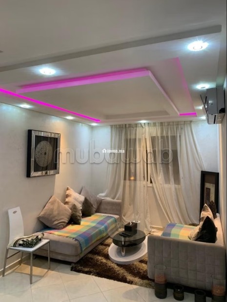 Très bel appartement en location à Dar Bouazza. 3 pièces confortables. Bien meublé - Location Immobilier - Dar Bouazza - photo 1