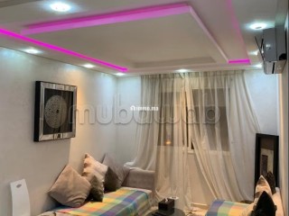 Très bel appartement en location à Dar Bouazza. 3 pièces confortables. Bien meublé - Appartement à louer - Dar Bouazza
