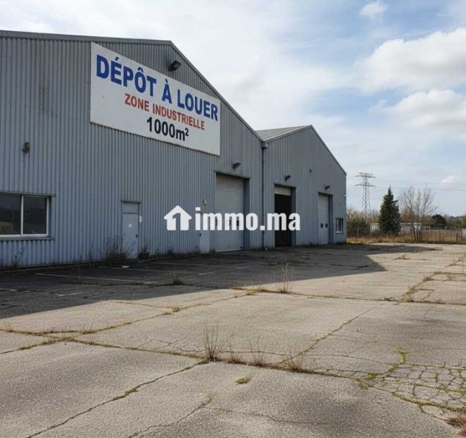 Dépôt hangar 1000m à louer - Location Immobilier - Casablanca - photo 1