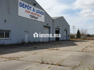 Dépôt hangar 1000m à louer - Local commercial à louer - Casablanca