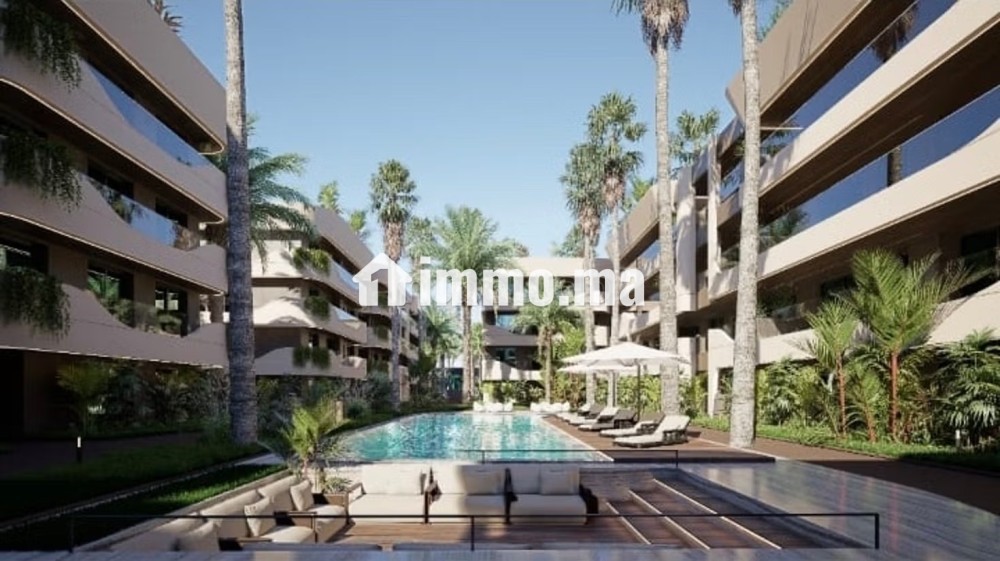 Bel appartement à vendre à Agdala cote moroco mall. 2 belles chambres. Double vitrage et chauffage central - Vente Immobilier - Marrakech - photo 1