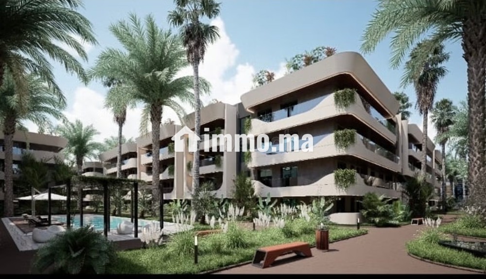 Bel appartement à vendre à Agdala cote moroco mall. 2 belles chambres. Double vitrage et chauffage central - Vente Immobilier - Marrakech - photo 2