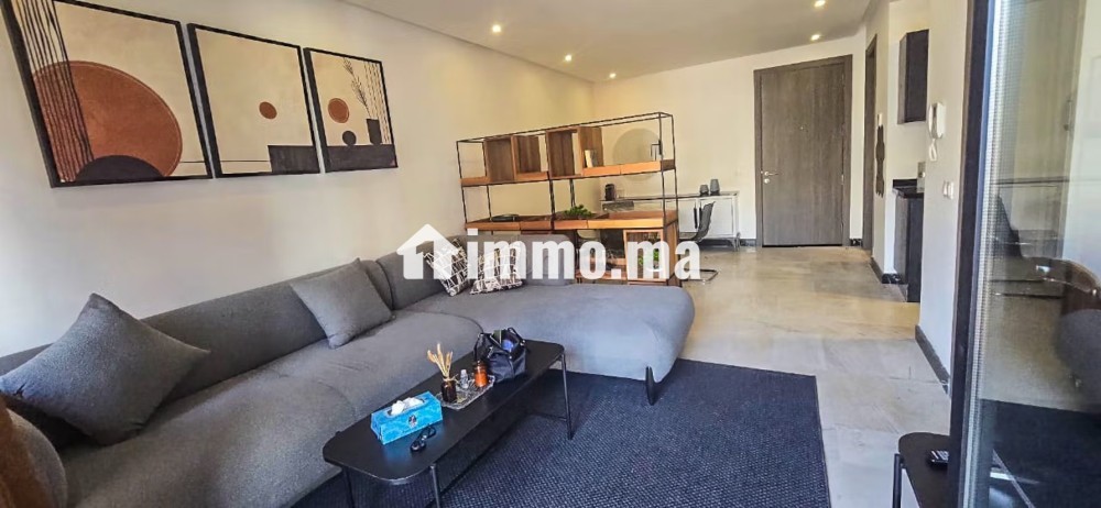Louez cet appartement à Racine. 1 chambre. Bien meublé - Location Immobilier - Casablanca - photo 1