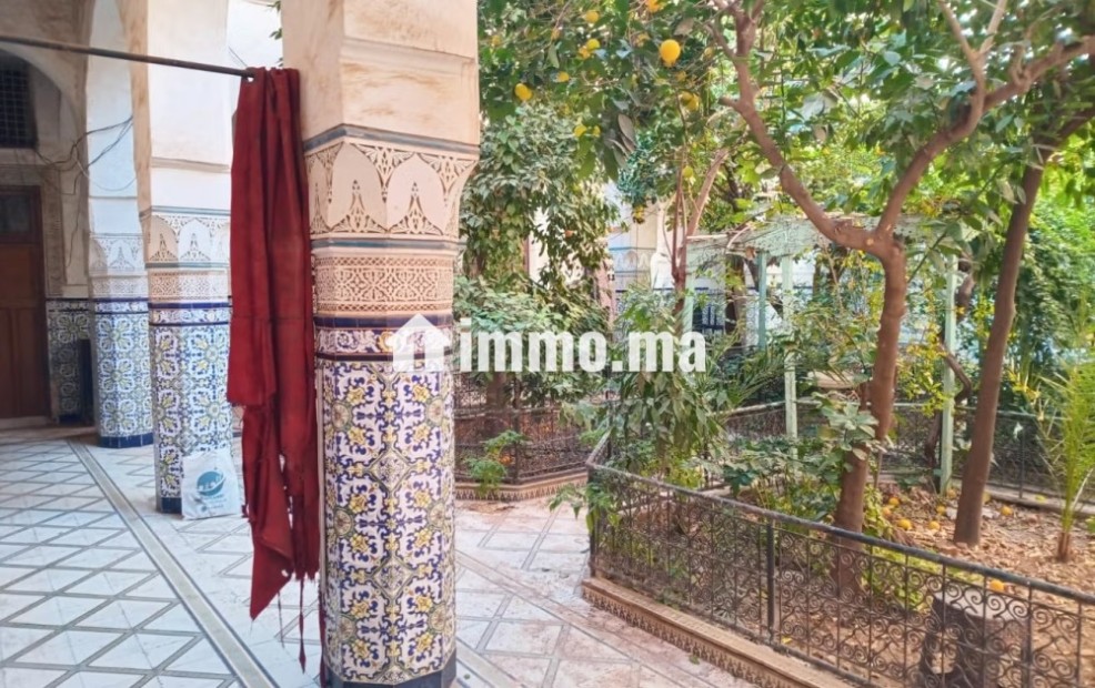 Authentique riad a la vente place jemaa el fna - Vente Immobilier - Marrakech - photo 1