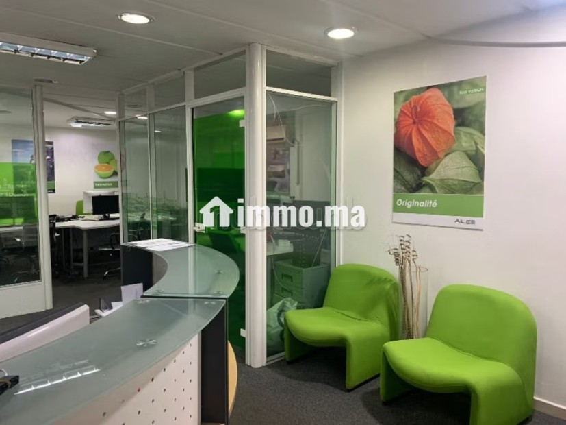 Plateau de bureau à louer aux HOPITAUX - Vente Immobilier - Casablanca - photo 2