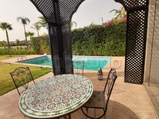 Tres belle villa meublé golf argan - Villa à louer - Marrakech