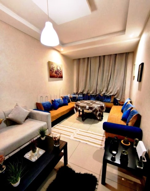 Très bel appartement en location à El Mansouria. 2 belles chambres. Porte blindée et résidence sécurisée - Location Immobilier - El Mansouria - photo 3