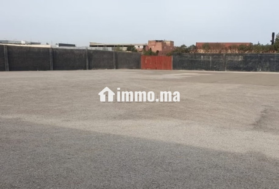 Terrain a louer pour entreposage ou parking - Vente Immobilier - Casablanca - photo 1