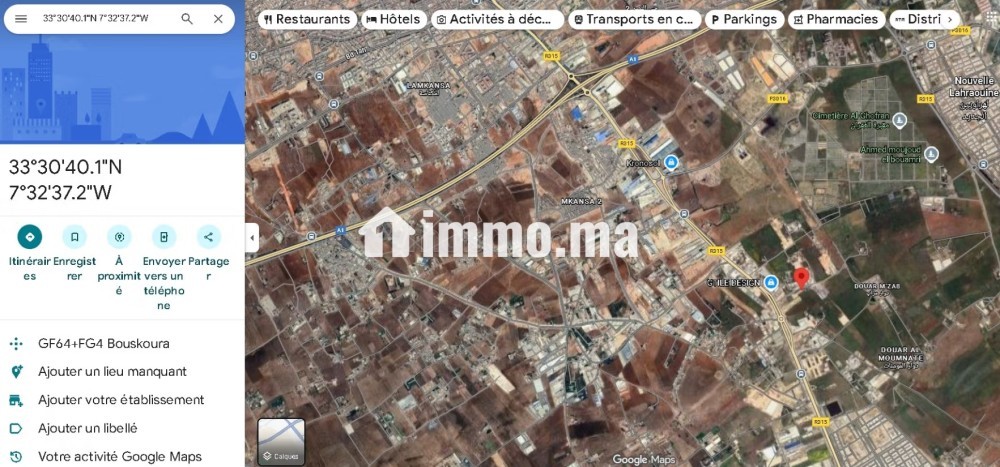 Terrain a louer pour entreposage ou parking - Vente Immobilier - Casablanca - photo 6