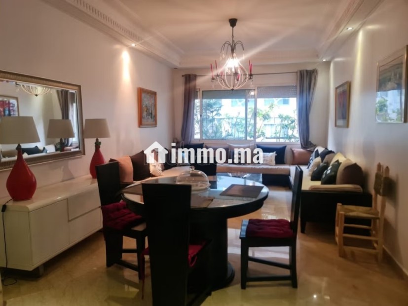 Louez cet appartement à Gauthier. Surface totale 130 m². Meublé - Location Immobilier - Casablanca - photo 1