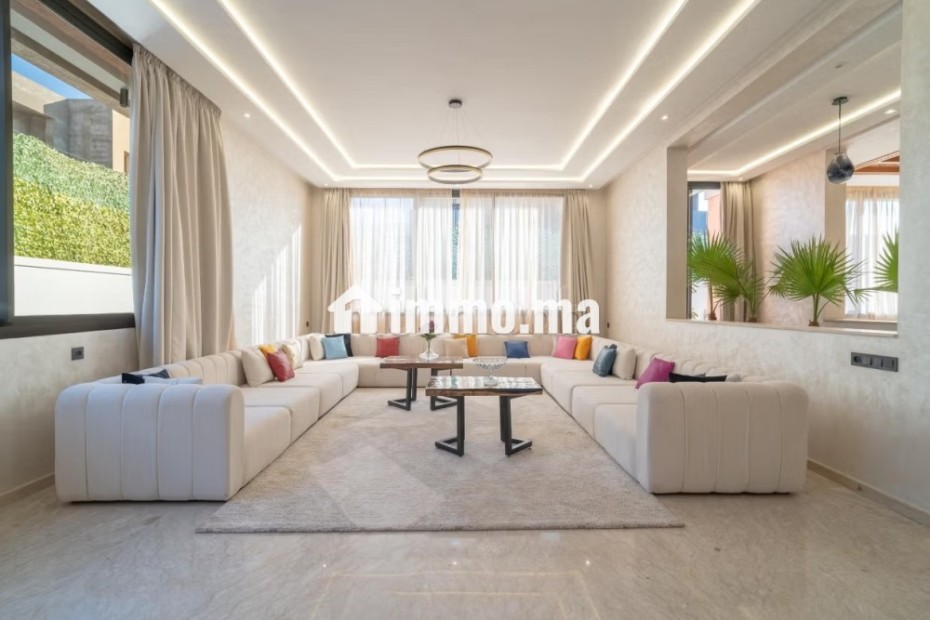 Maison de luxe à louer à Route de l'Ourika. 5 belles chambres. Tout confort avec cheminée et climatisation - Vente Immobilier - Marrakech - photo 8