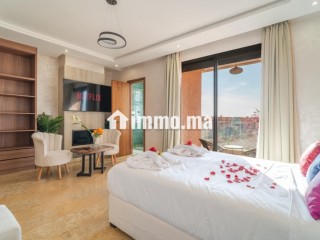Maison de luxe à louer à Route de l'Ourika. 5 belles chambres. Tout confort avec cheminée et climatisation - Maison à vendre - Marrakech
