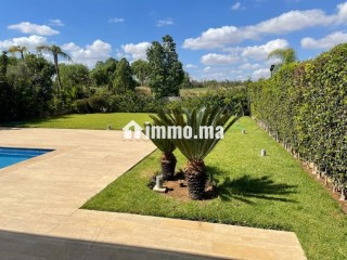 Location villa de haut standing à Ville Verte. 5 pièces. Double vitrage et porte blindée - Villa à louer - Bouskoura