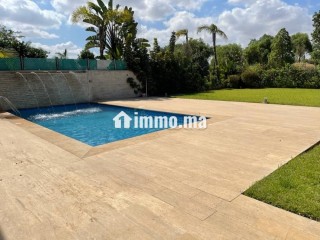 Location villa de haut standing à Ville Verte. 5 pièces. Double vitrage et porte blindée - Villa à louer - Bouskoura